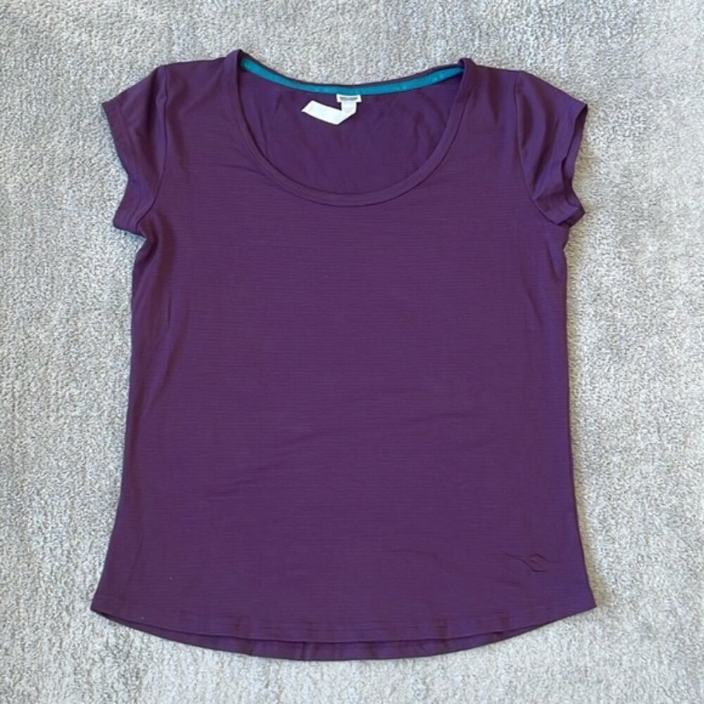 EC Diadora Purple Athletic Short Sleeve T-shirt - Size Small